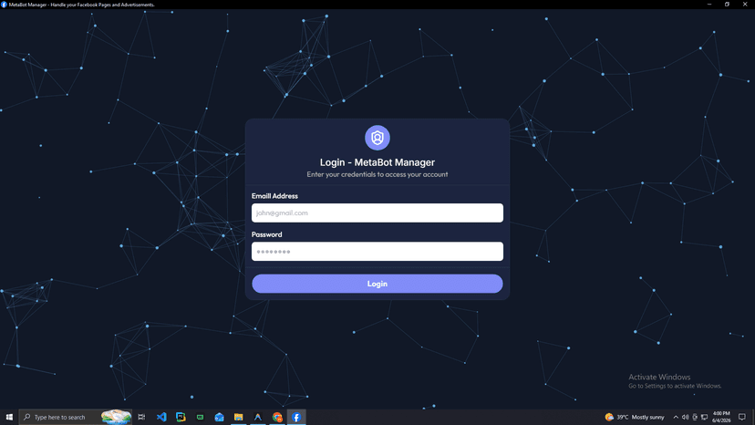 MetaBot Manager – Advanced Facebook Ads Automation Platform
